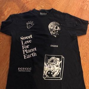 Urban outfitters black graphic T